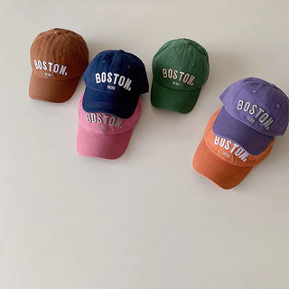 Boston Embroidered Baseball Cap - RYAN AND REMI