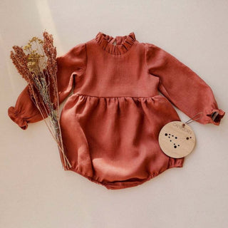 Romper Cotton Long Sleeve Baby Playsuit - RYAN AND REMI