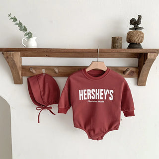 Hershey Print Cotton Bodysuit - RYAN AND REMI