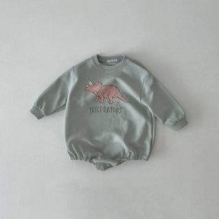 Dinosaur Long Sleeve Sweatshirt Bodysuit - RYAN AND REMI