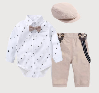 Baby boy 3 Pcs Suspender Set - RYAN AND REMI